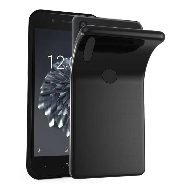 Cadorabo Hülle kompatibel mit BQ Aquaris X5 PLUS Schutzhülle aus flexiblem TPU Silikon
