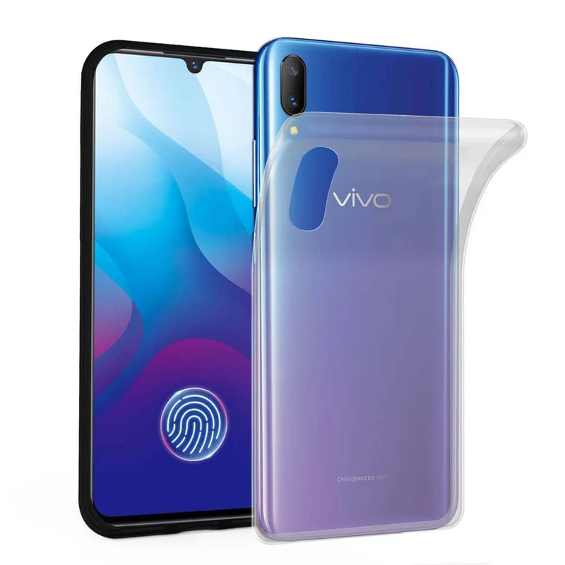 Cadorabo Hülle kompatibel mit Vivo V11 / V11 PRO Schutzhülle aus flexiblem TPU Silikon