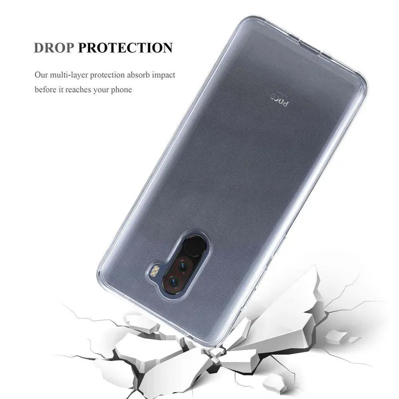 Cadorabo Hülle kompatibel mit Xiaomi Pocophone F1 Schutzhülle aus flexiblem TPU Silikon