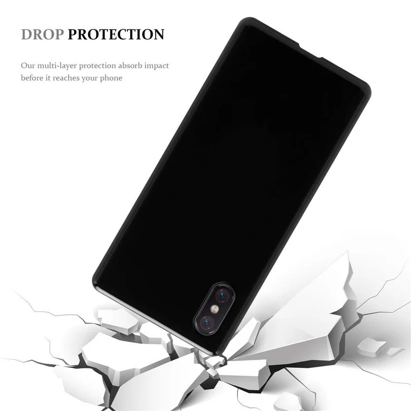 Cadorabo Hülle kompatibel mit Xiaomi Mi 8 PRO Schutzhülle aus flexiblem TPU Silikon