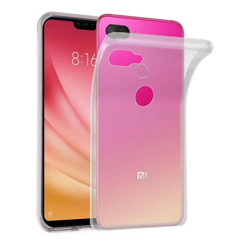 Cadorabo Hülle kompatibel mit Xiaomi Mi 8 LITE Schutzhülle aus flexiblem TPU Silikon