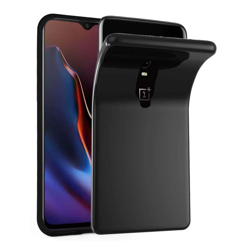 Cadorabo Hülle kompatibel mit OnePlus 6T Schutzhülle aus flexiblem TPU Silikon