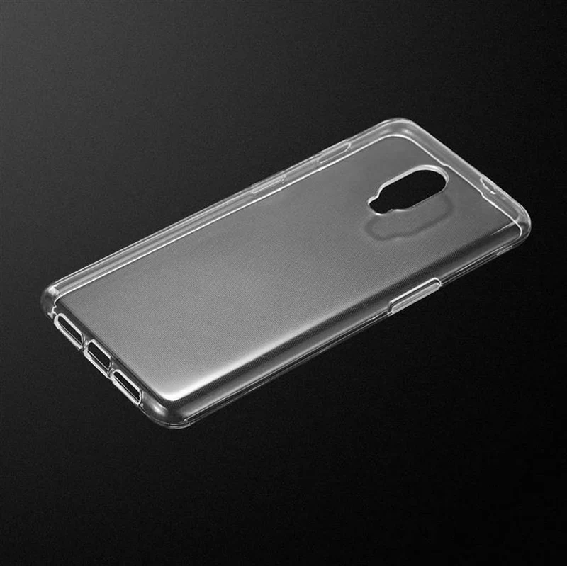 Cadorabo Hülle kompatibel mit OnePlus 6T Schutzhülle aus flexiblem TPU Silikon