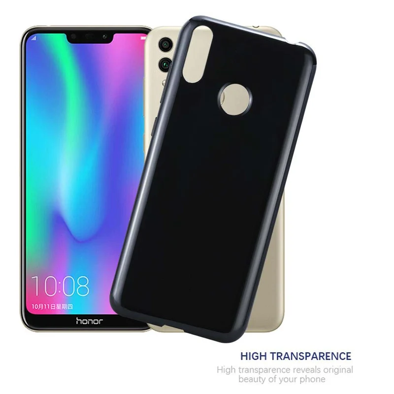 Cadorabo Hülle kompatibel mit Honor 8C Schutzhülle aus flexiblem TPU Silikon