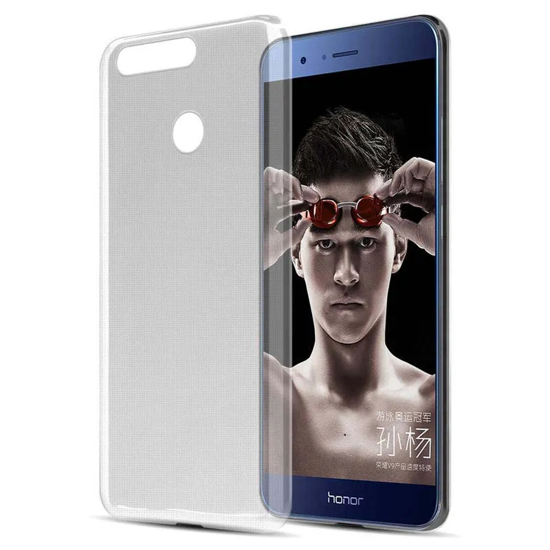 Cadorabo Hülle kompatibel mit Honor V9 Schutzhülle aus flexiblem TPU Silikon