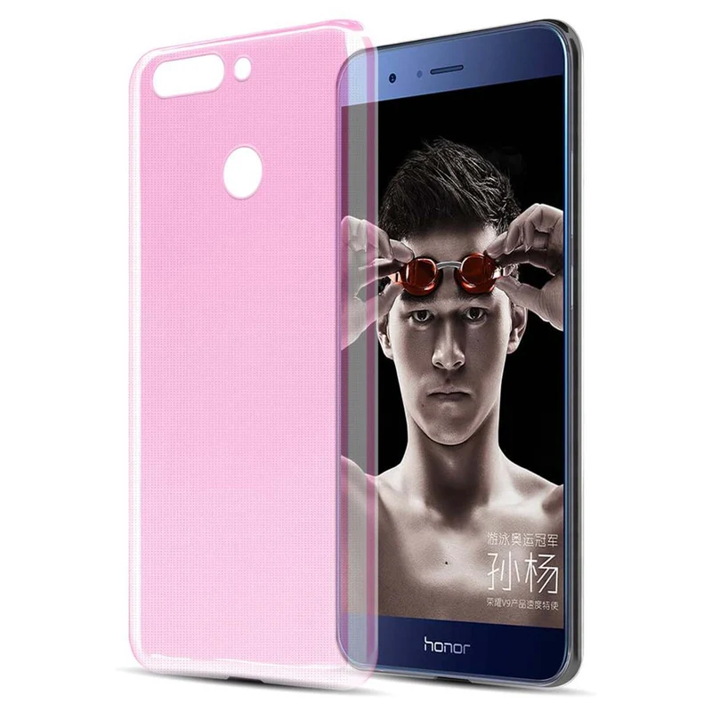 Cadorabo Hülle kompatibel mit Honor V9 Schutzhülle aus flexiblem TPU Silikon