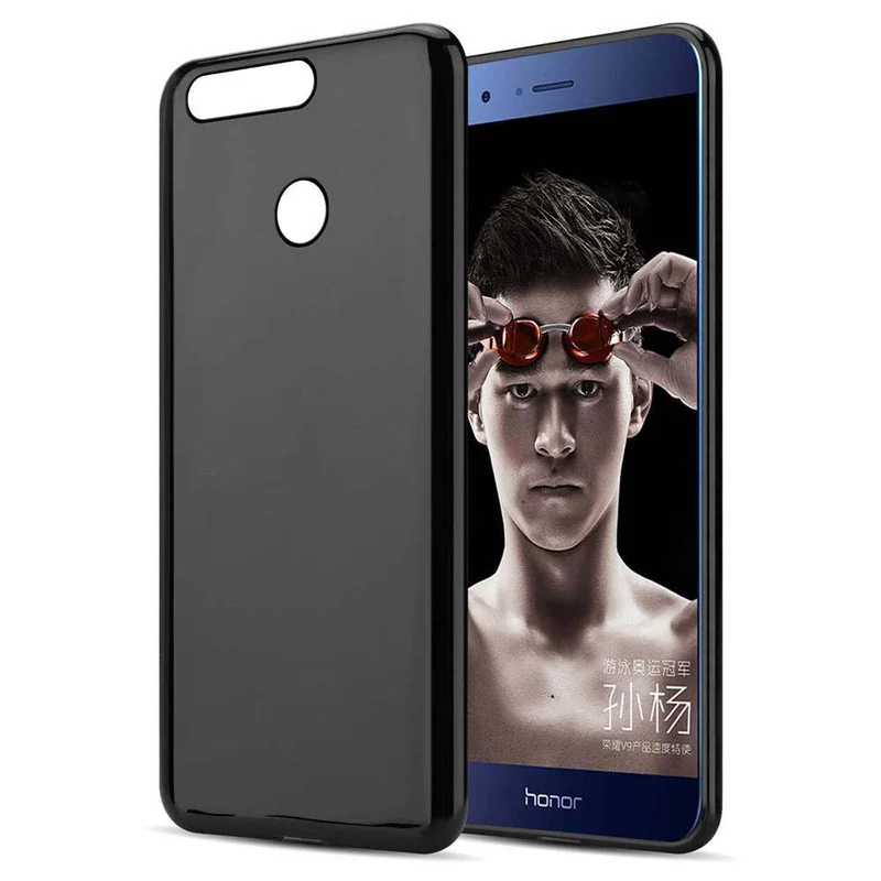 Cadorabo Hülle kompatibel mit Honor V9 Schutzhülle aus flexiblem TPU Silikon