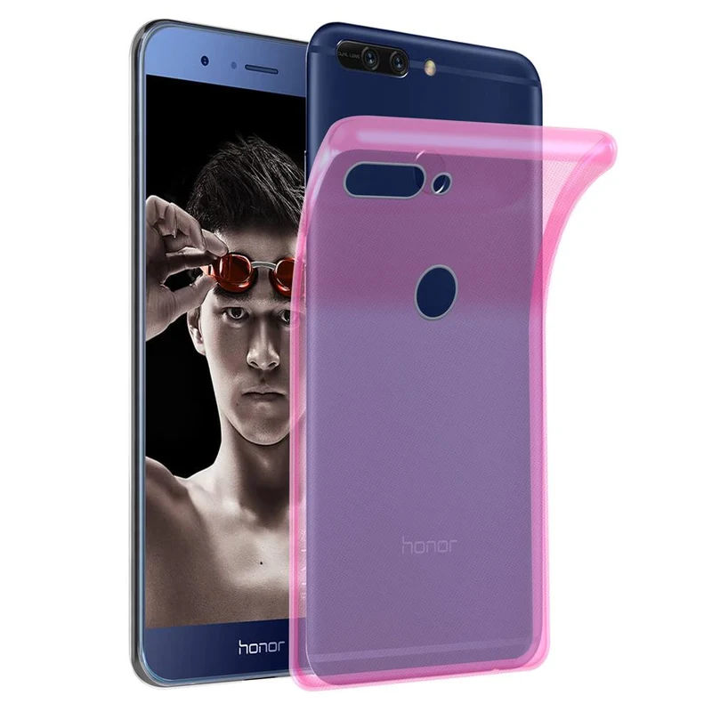 Cadorabo Hülle kompatibel mit Honor V9 Schutzhülle aus flexiblem TPU Silikon