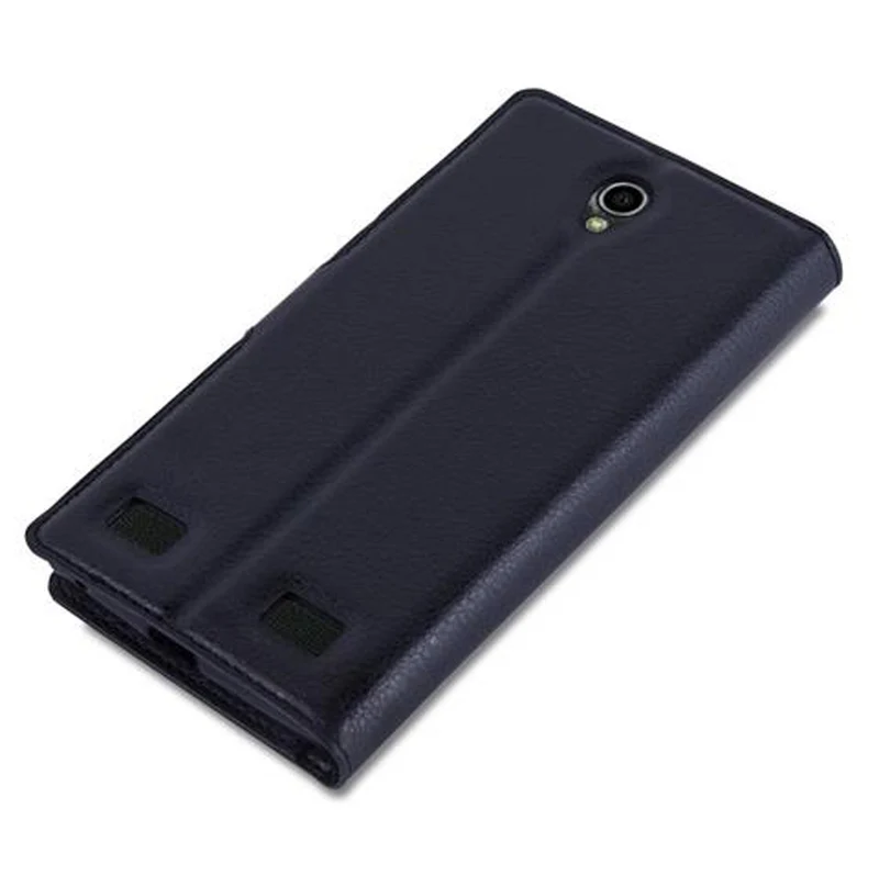 Cadorabo Hülle kompatibel mit ZTE ZMAX 2 Schutzhülle mit Magnetverschluss, Standfunktion und Kartenfach
