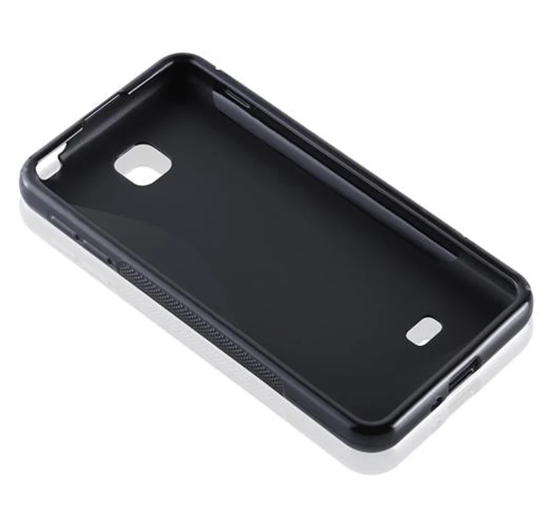 Cadorabo Hülle kompatibel mit LG OPTIMUS F5 / LUCID 2 Schutzhülle aus flexiblem TPU Silikon