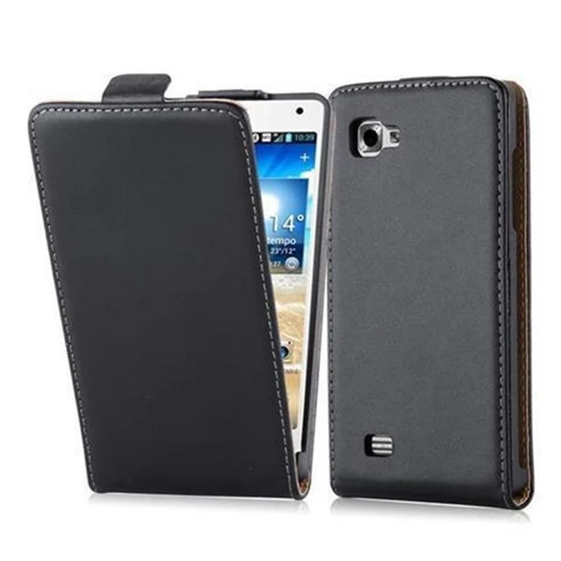 Cadorabo Hülle kompatibel mit LG OPTIMUS 4X HD Schutzhülle im Flip Design aus glattem Kunstleder