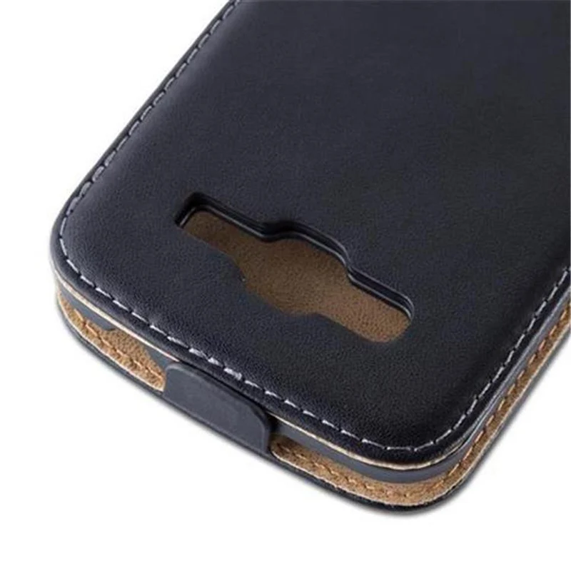 Cadorabo Hülle kompatibel mit Samsung Galaxy GRAND 2 Schutzhülle im Flip Design aus glattem Kunstleder