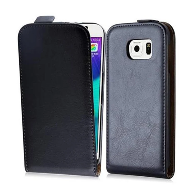 Cadorabo Hülle kompatibel mit Samsung Galaxy S6 Schutzhülle im Flip Design aus glattem Kunstleder