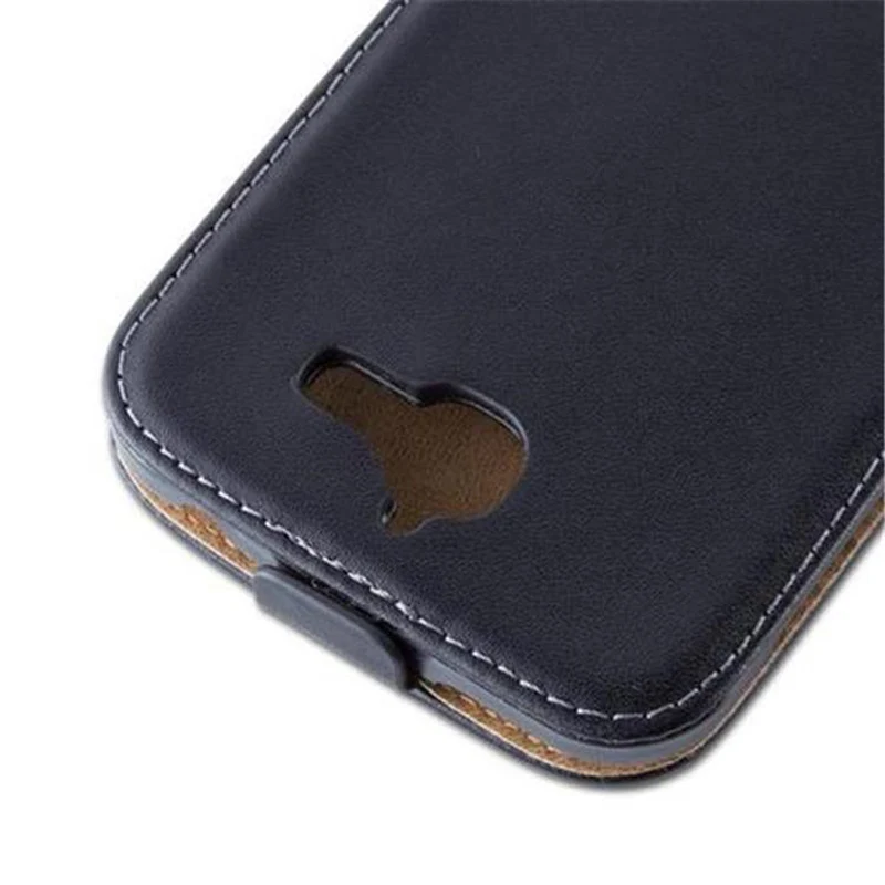 Cadorabo Hülle kompatibel mit Huawei ASCEND G730 Schutzhülle im Flip Design aus glattem Kunstleder