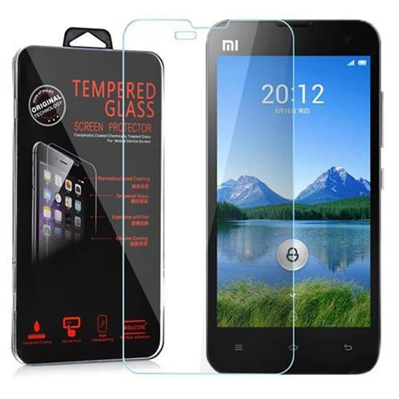 Cadorabo Panzer Folie kompatibel mit Xiaomi Mi 2s - Schutzfolie Gehärtetes (Tempered) Display-Schutzglas in 9H Härte mit 3D Touch Kompatibilität
