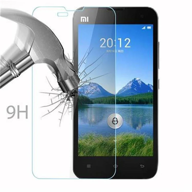 Cadorabo Panzer Folie kompatibel mit Xiaomi Mi 2s - Schutzfolie Gehärtetes (Tempered) Display-Schutzglas in 9H Härte mit 3D Touch Kompatibilität