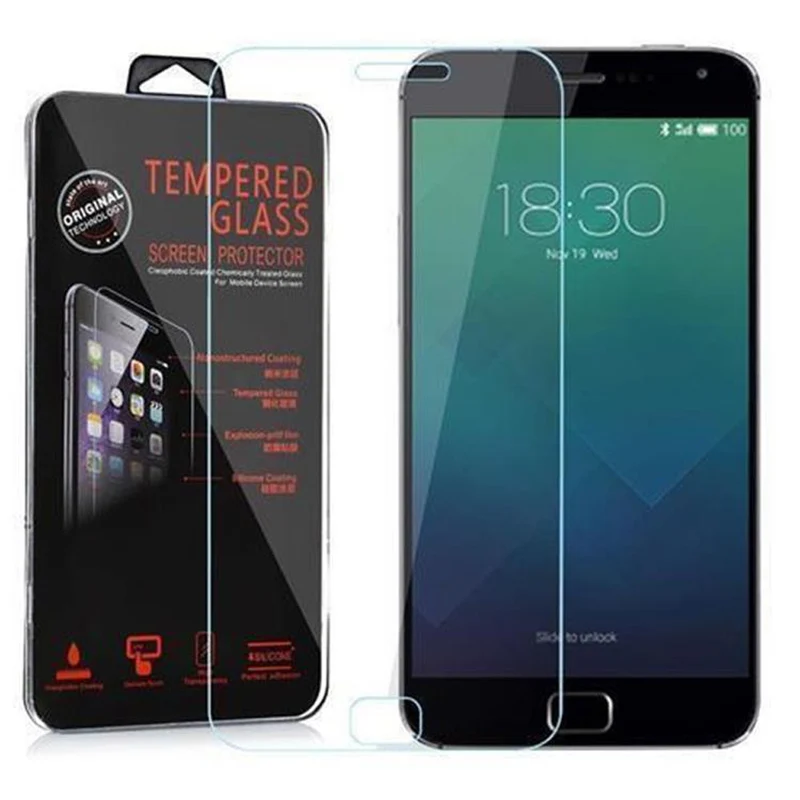 Cadorabo Panzer Folie kompatibel mit MEIZU MX4 PRO - Schutzfolie Gehärtetes (Tempered) Display-Schutzglas in 9H Härte mit 3D Touch Kompatibilität
