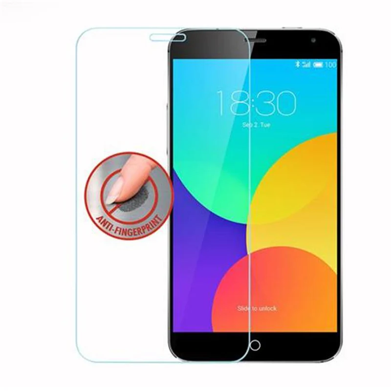 Cadorabo Panzer Folie kompatibel mit MEIZU MX4 - Schutzfolie Gehärtetes (Tempered) Display-Schutzglas in 9H Härte mit 3D Touch Kompatibilität