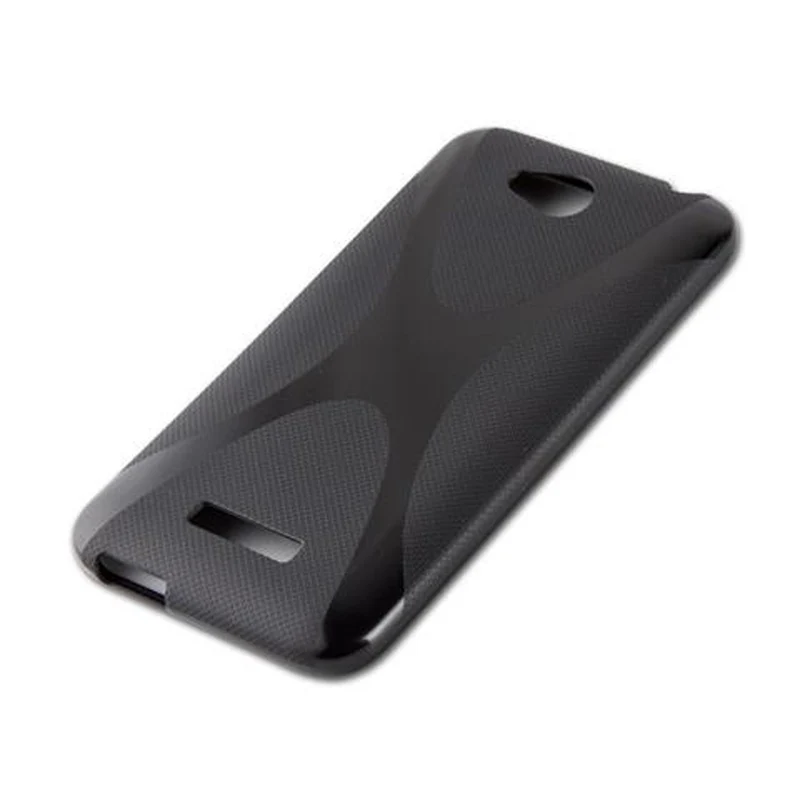 Cadorabo Hülle kompatibel mit HTC Desire 616 Schutzhülle aus flexiblem TPU Silikon