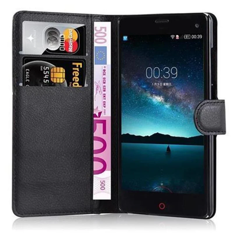 Cadorabo Hülle kompatibel mit Sony Xperia Z3 COMPACT Schutzhülle mit Magnetverschluss, Standfunktion und Kartenfach