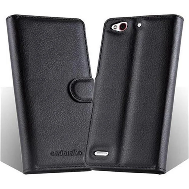 Cadorabo Hülle kompatibel mit Sony Xperia Z3 COMPACT Schutzhülle mit Magnetverschluss, Standfunktion und Kartenfach