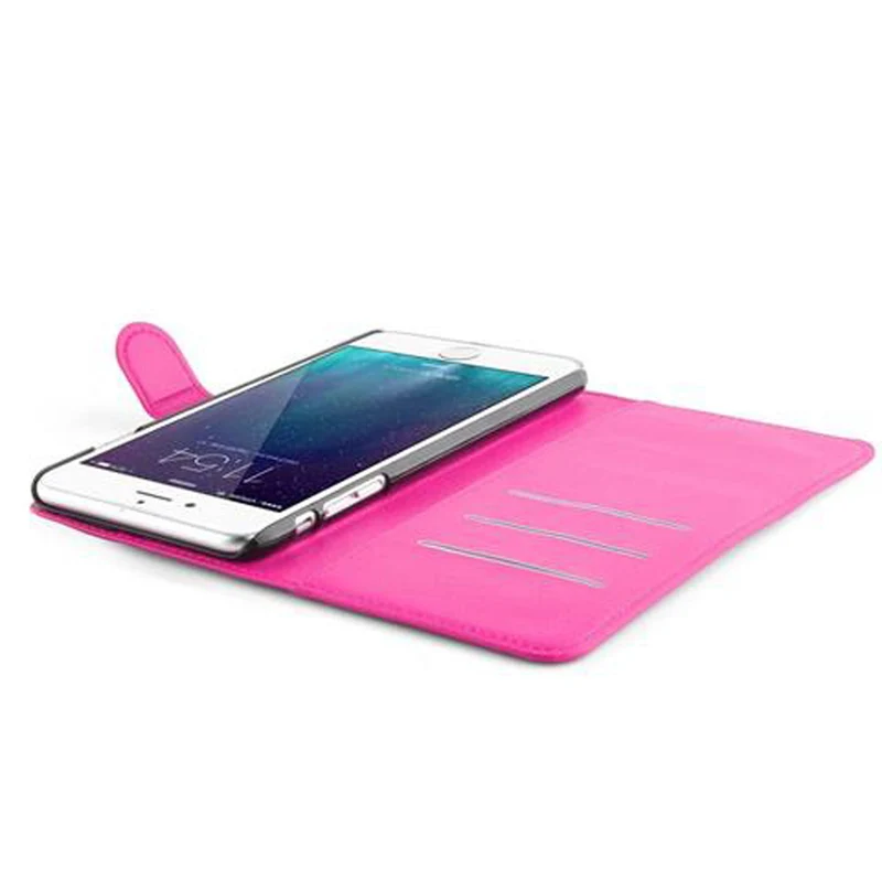 Cadorabo Hülle kompatibel mit Apple iPhone 6 PLUS / 6S PLUS Schutzhülle mit Magnetverschluss, Standfunktion und Kartenfach