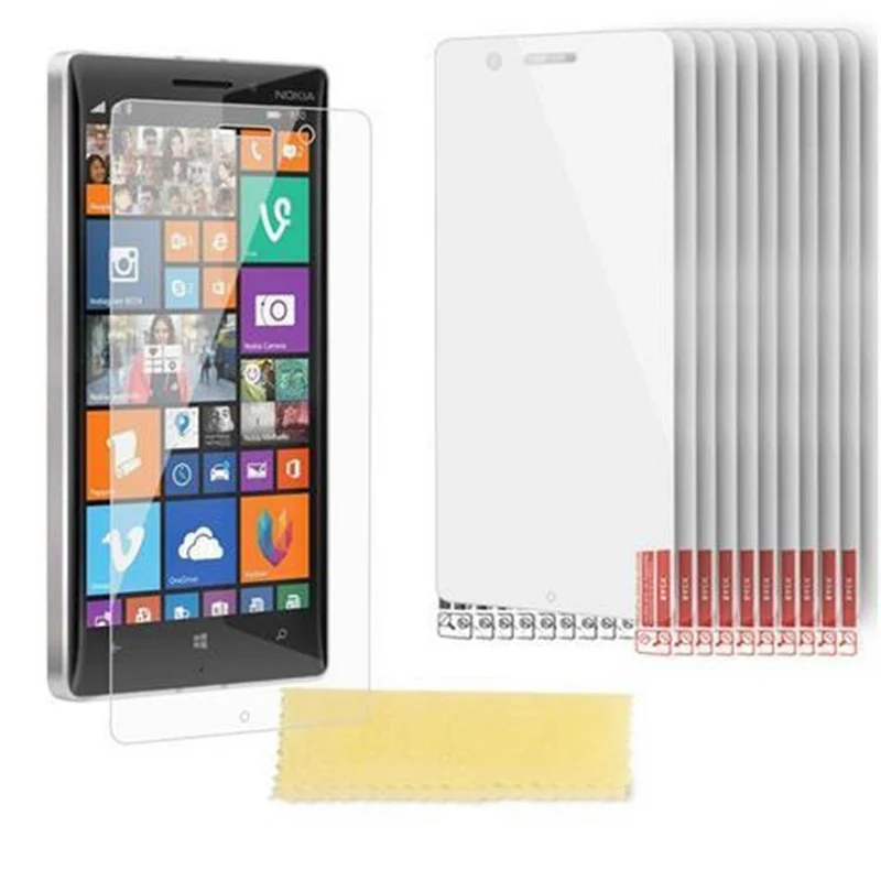 Cadorabo Displayschutzfolien kompatibel mit HTC Desire 830 - Schutzfolien 10 Stück hochtransparenter Schutzfolien gegen Staub, Schmutz und Kratzer