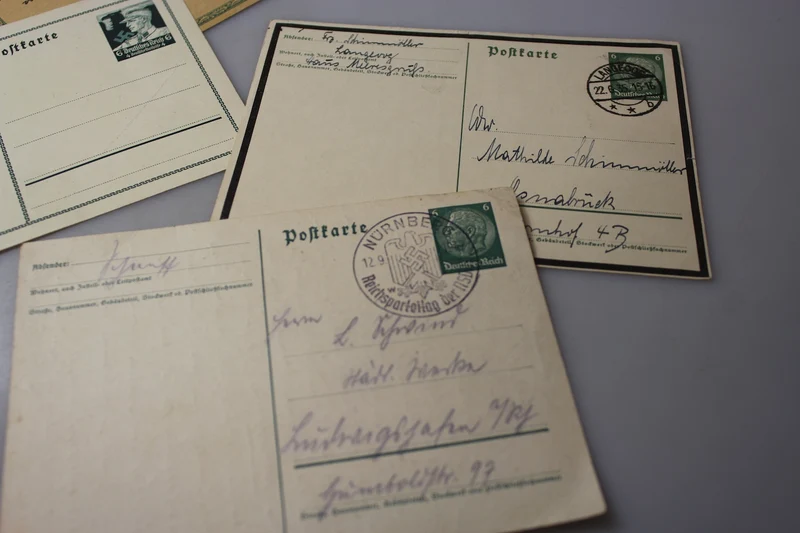 Postkarte Nr. 4 III. Reich
