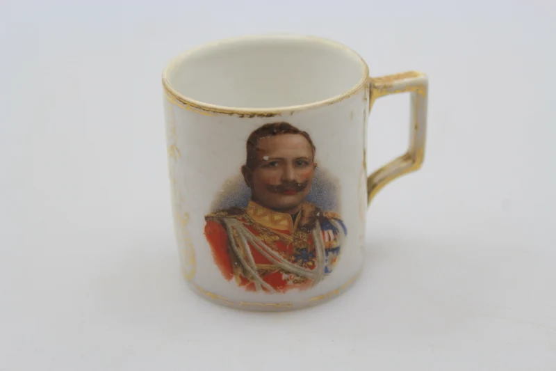 Likörglas mit dem Bildnis von Kaiser Wilhelm II.