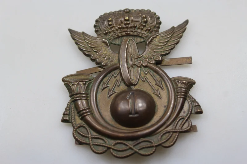 Koloniale Helmabzeichen des 1. REI Autieri Regiments