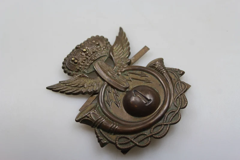 Koloniale Helmabzeichen des 1. REI Autieri Regiments