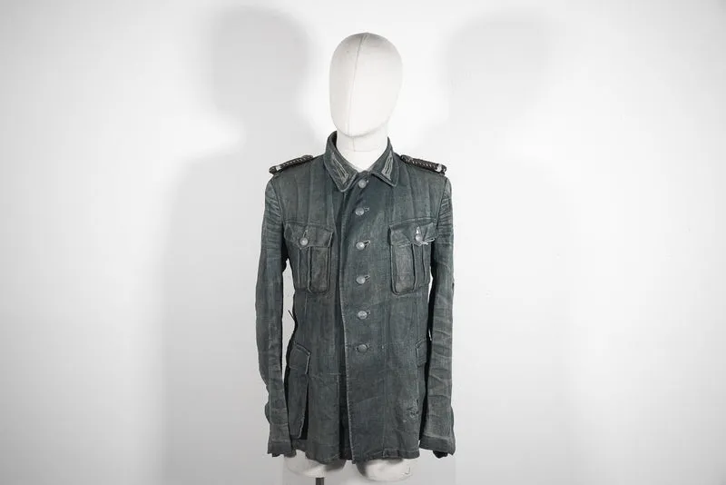 Drillich-Jacke „Grüner Stock“, Polizei, Zweiter Weltkrieg