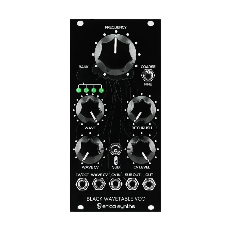 Erica Synthesizer Black Wavetable VCO