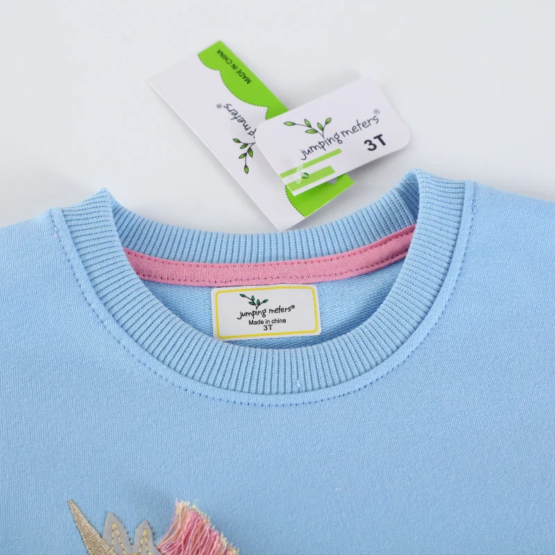 Mädchen Sweatshirt mit bezauberndem Einhorn-Design Drune