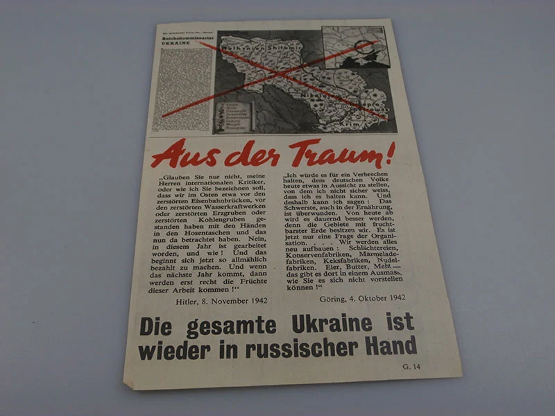 Alliierte Propagandabroschüre