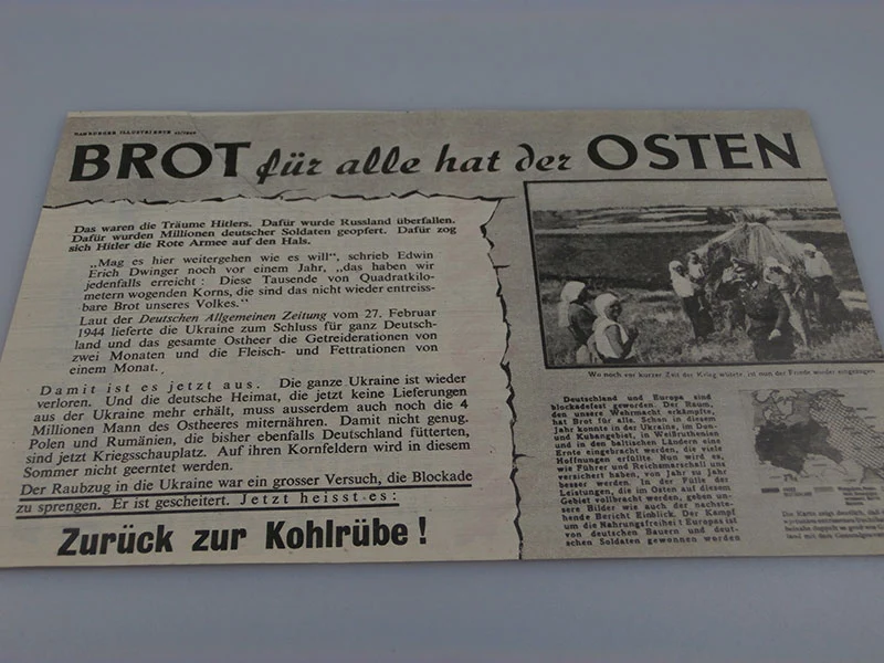 Alliierte Propagandabroschüre