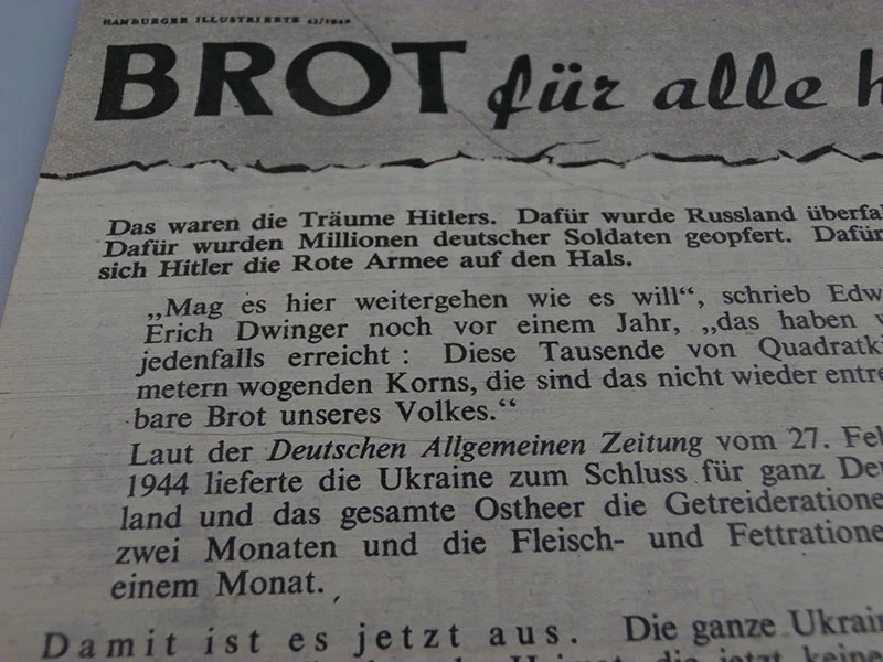 Alliierte Propagandabroschüre