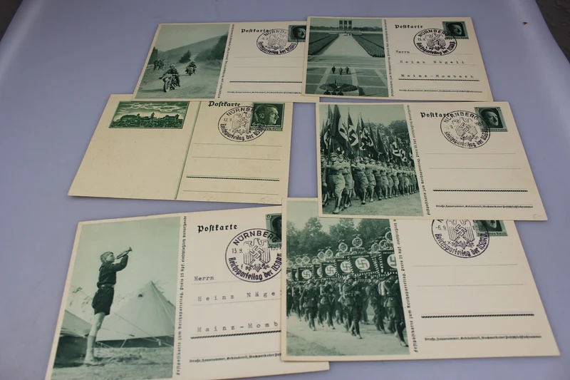 #6 Postkarte des Reichsparteitags Nürnberg 1937