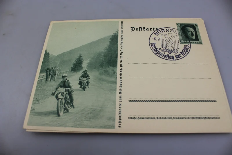#6 Postkarte des Reichsparteitags Nürnberg 1937