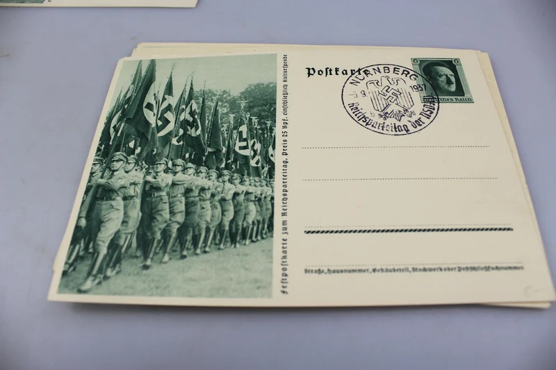 #6 Postkarte des Reichsparteitags Nürnberg 1937