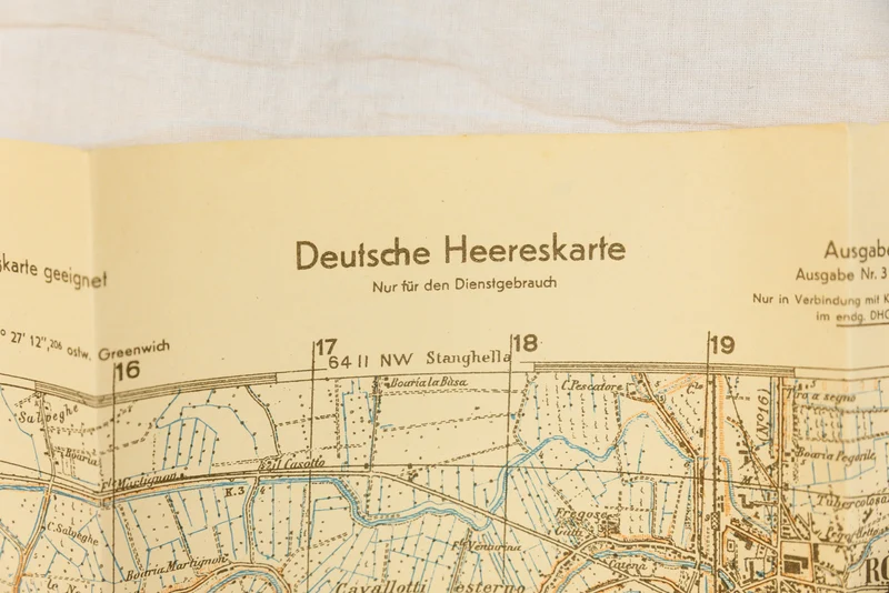 Deutsche Heereskarte von 1944