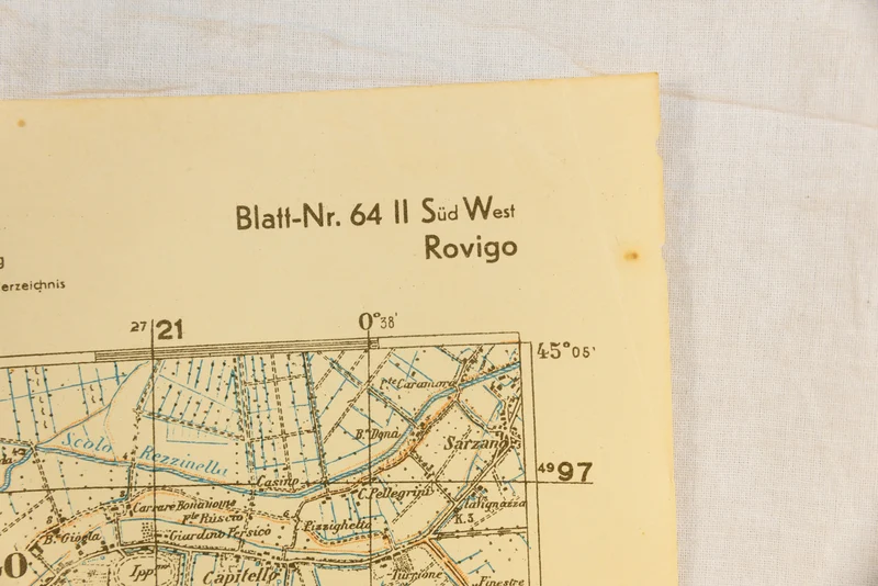 Deutsche Heereskarte von 1944