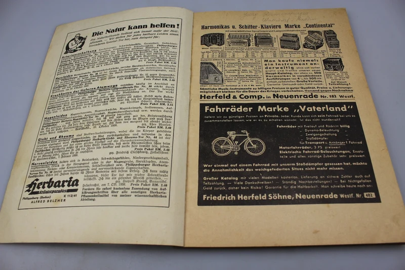 "Badischer Soldaten Kalender - 1941"