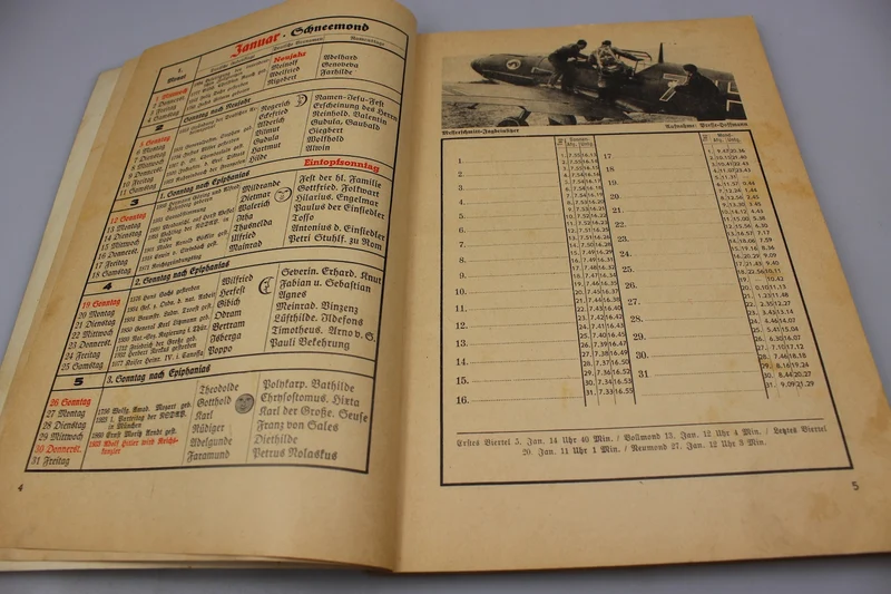 "Badischer Soldaten Kalender - 1941"