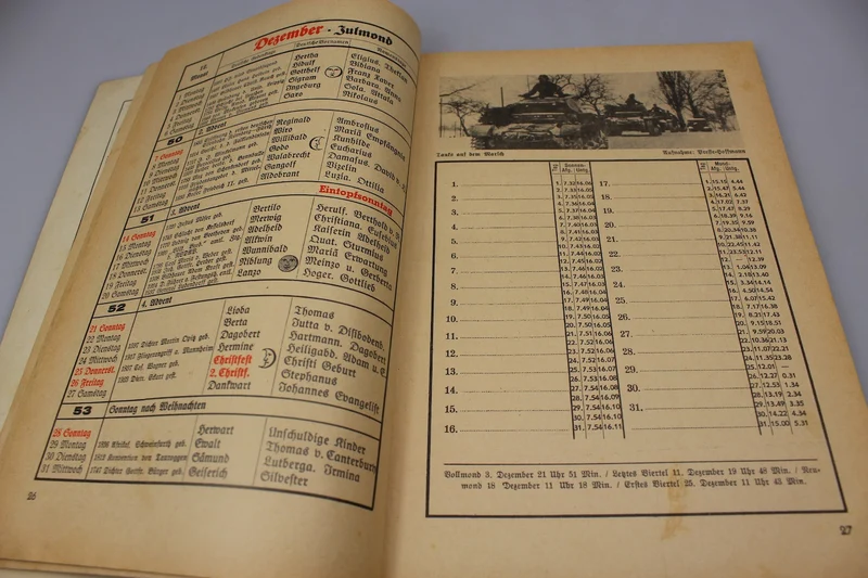 "Badischer Soldaten Kalender - 1941"