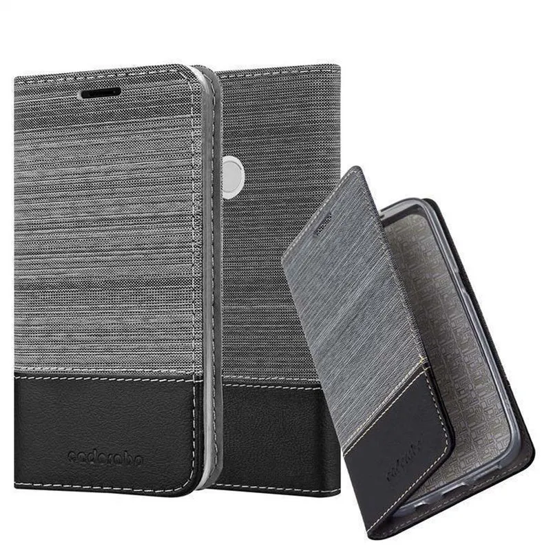 Cadorabo Hülle kompatibel mit Xiaomi RedMi NOTE 5A PRIME Schutzhülle mit Magnetverschluss, Standfunktion und Kartenfach