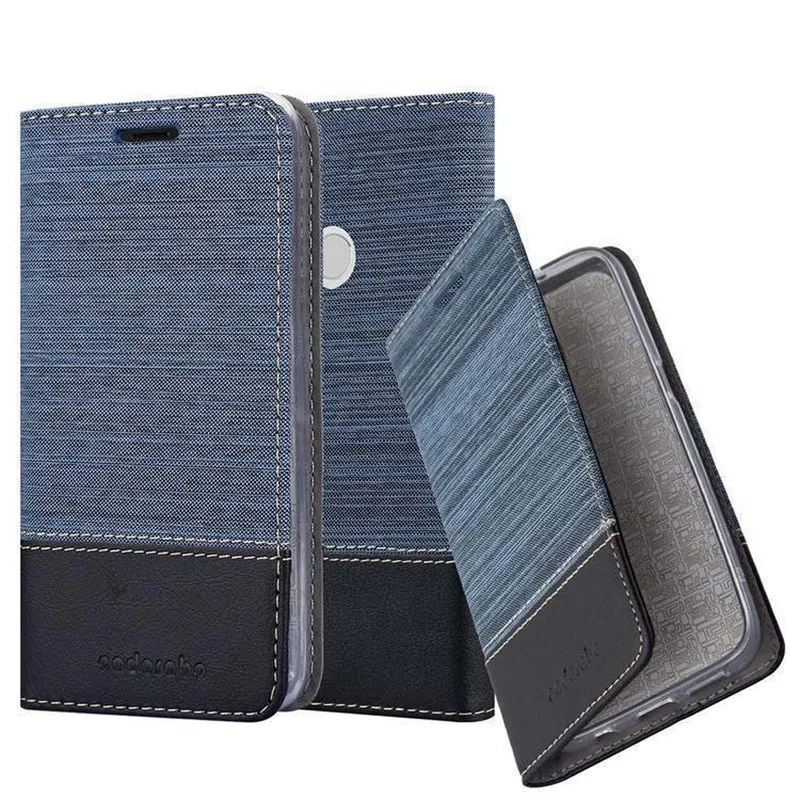 Cadorabo Hülle kompatibel mit Xiaomi RedMi NOTE 5A PRIME Schutzhülle mit Magnetverschluss, Standfunktion und Kartenfach