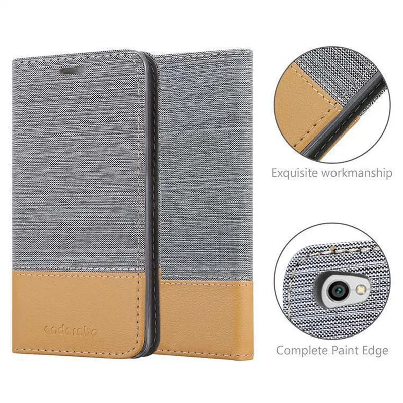 Cadorabo Hülle kompatibel mit Xiaomi RedMi NOTE 5A Schutzhülle mit Magnetverschluss, Standfunktion und Kartenfach