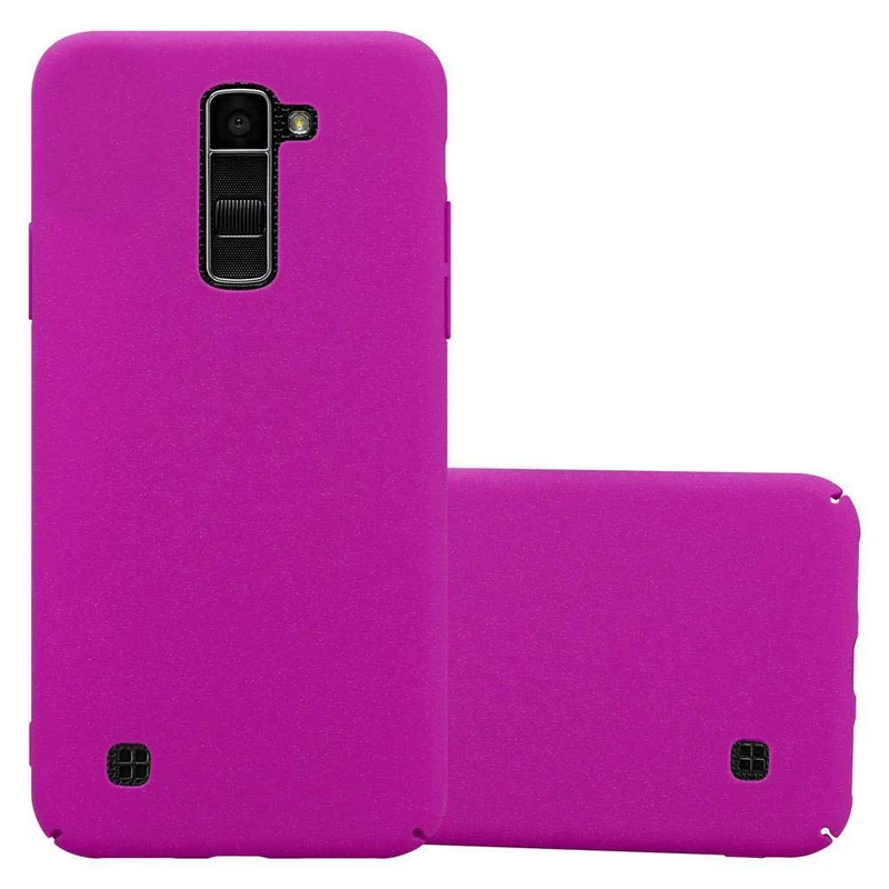 Cadorabo Hülle kompatibel mit LG K10 2016 Hard Case Schutzhülle in Frosted Optik gegen Kratzer und Stöße