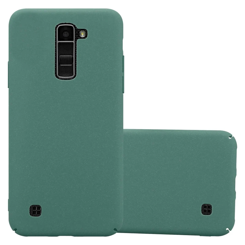 Cadorabo Hülle kompatibel mit LG K10 2016 Hard Case Schutzhülle in Frosted Optik gegen Kratzer und Stöße